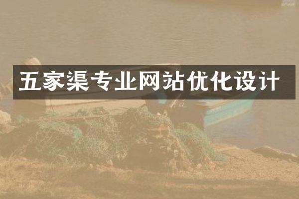 五家渠专业网站优化设计