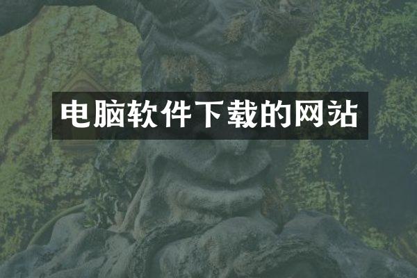 电脑软件下载的网站