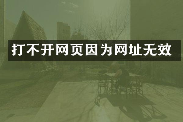 打不开网页因为网址无效