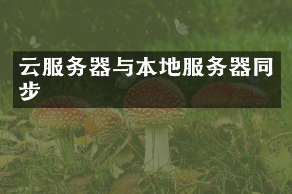 云服务器与本地服务器同步