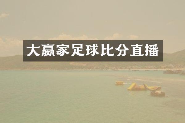 大嬴家足球比分直播