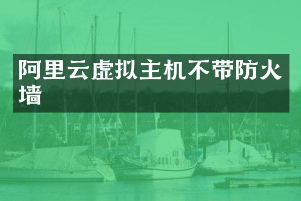阿里云虚拟主机不带防火墙