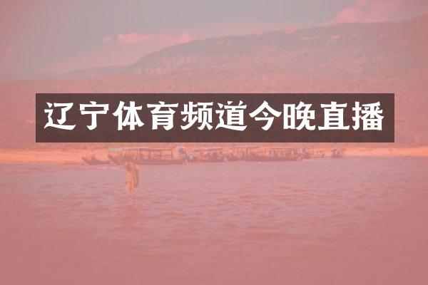 辽宁体育频道今晚直播