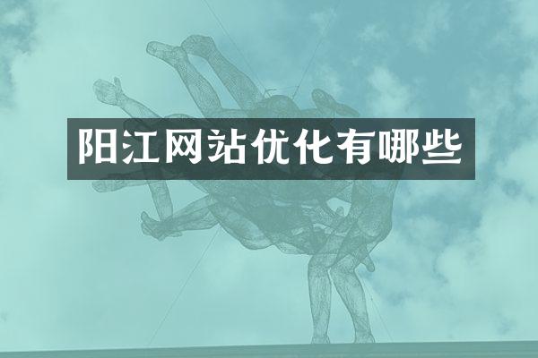 阳江网站优化有哪些