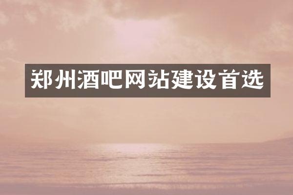 郑州酒吧网站建设首选