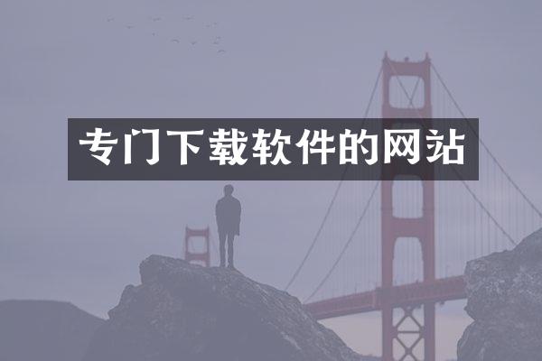 专门下载软件的网站