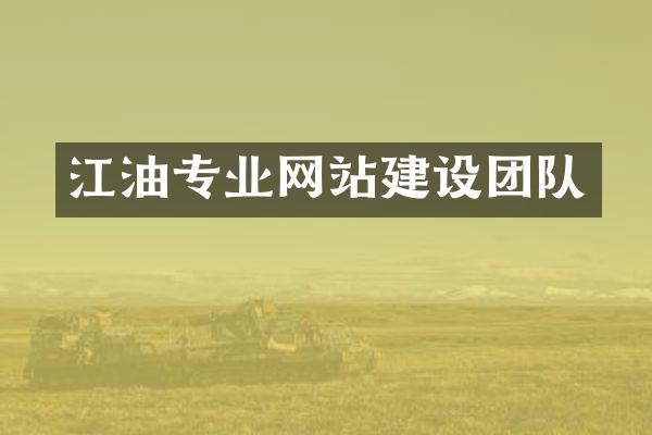 江油专业网站建设团队