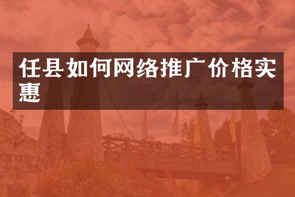 任县如何网络推广价格实惠