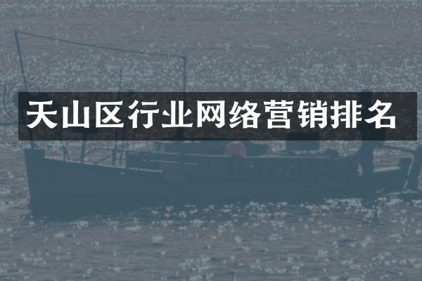 天山区行业网络营销排名