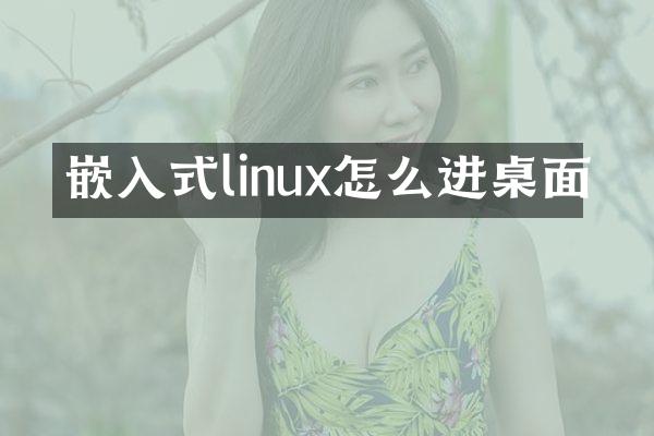 嵌入式linux怎么进桌面