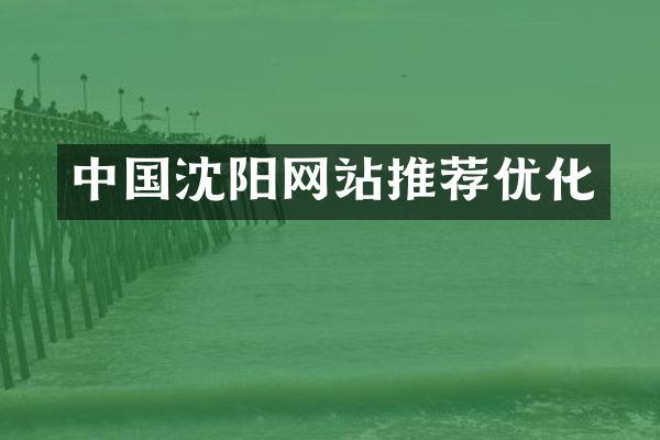 中国沈阳网站推荐优化
