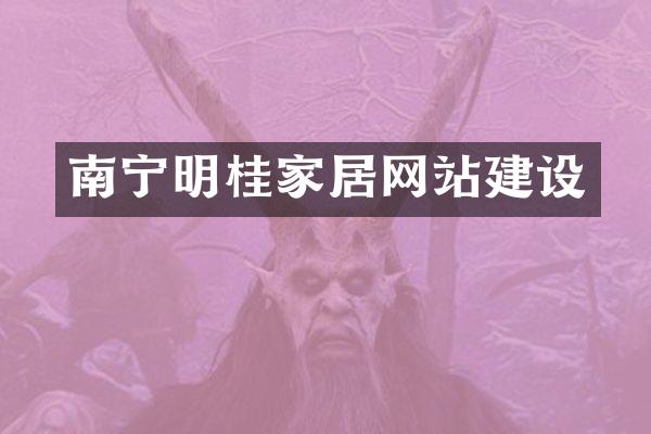 南宁明桂家居网站建设