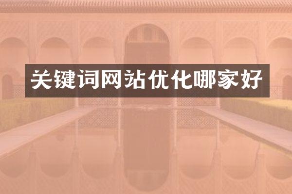 关键词网站优化哪家好
