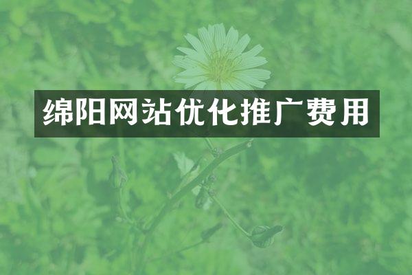 绵阳网站优化推广费用