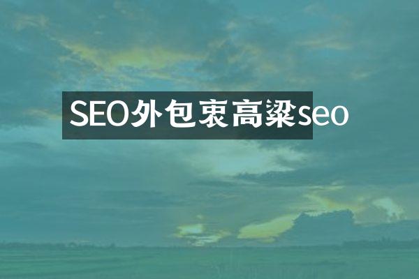 SEO外包衷高粱seo