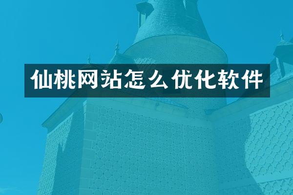 仙桃网站怎么优化软件