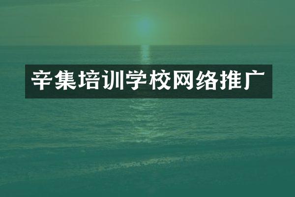 辛集培训学校网络推广