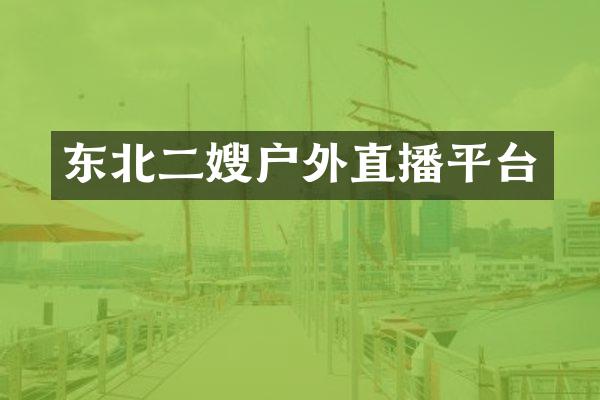 东北二嫂户外直播平台