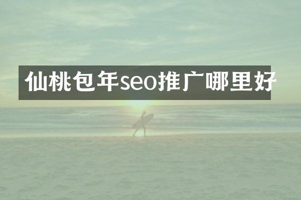 仙桃包年seo推广哪里好