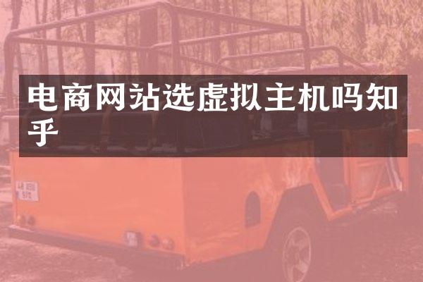 电商网站选虚拟主机吗知乎