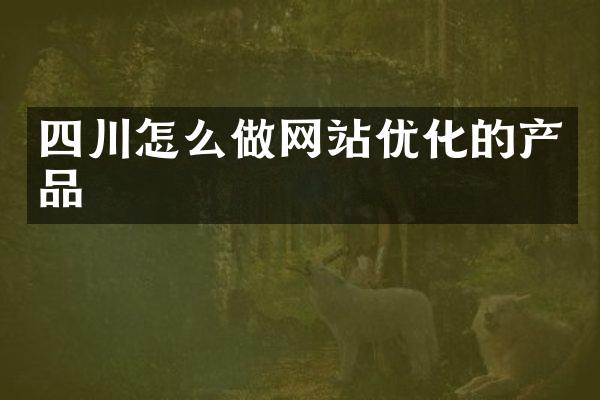 四川怎么做网站优化的产品