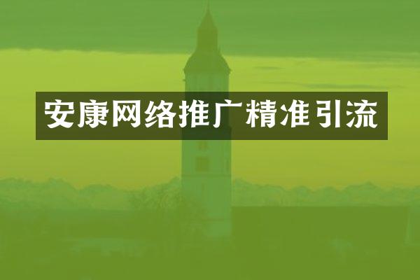 安康网络推广精准引流