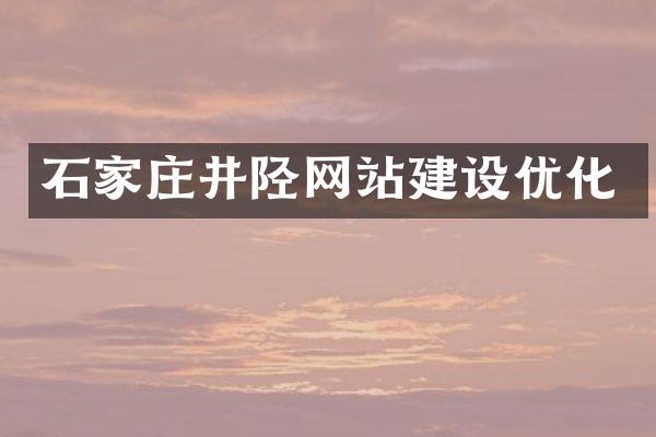 石家庄井陉网站建设优化