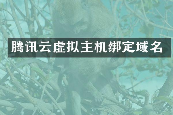 腾讯云虚拟主机绑定域名