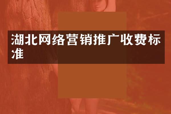 湖北网络营销推广收费标准