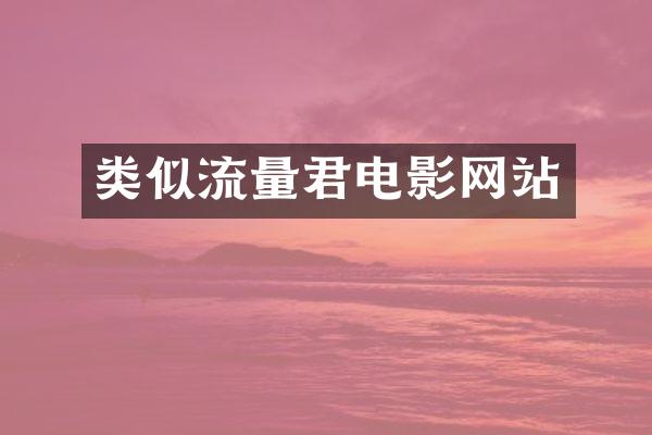 类似流量君电影网站