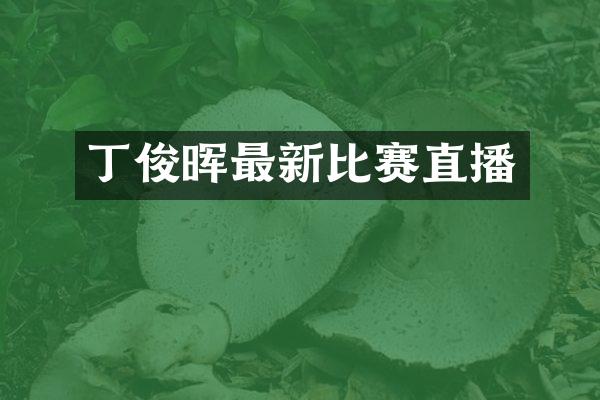 丁俊晖最新比赛直播