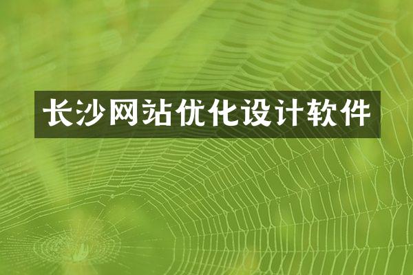 长沙网站优化设计软件