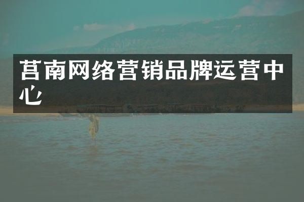 莒南网络营销品牌运营中心