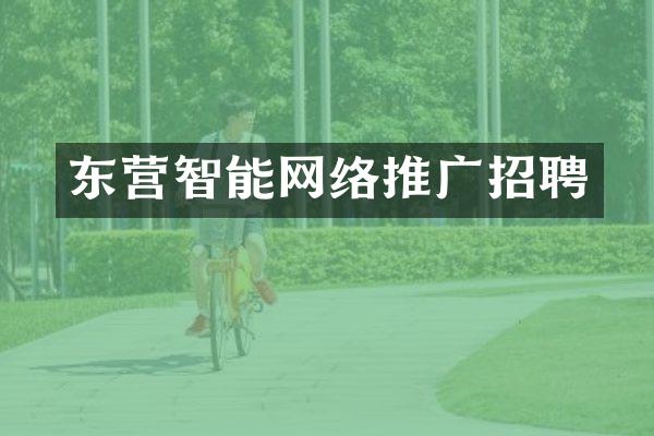 东营智能网络推广招聘