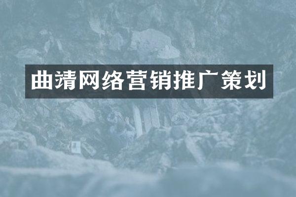 曲靖网络营销推广策划