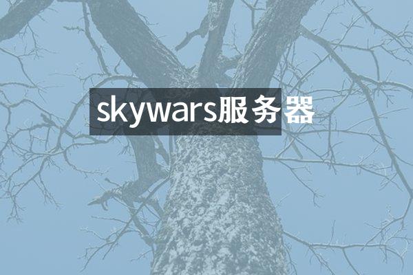 skywars服务器