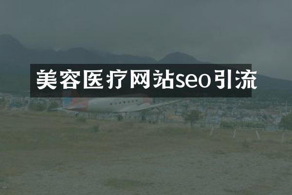 美容医疗网站seo引流