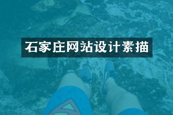 石家庄网站设计素描