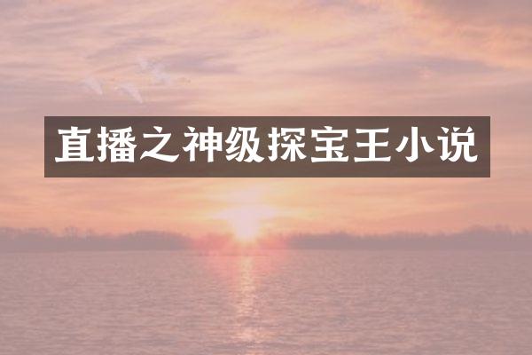 直播之神级探宝王小说