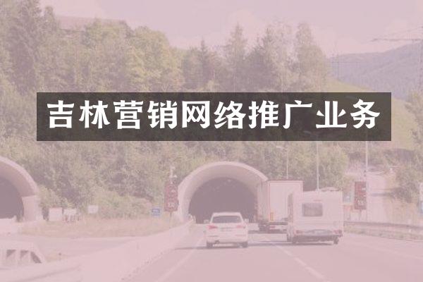 吉林营销网络推广业务