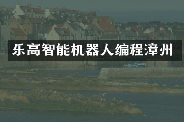 乐高智能机器人编程漳州