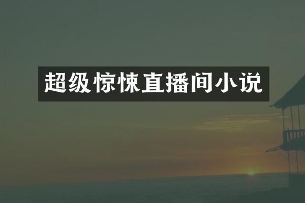 超级惊悚直播间小说