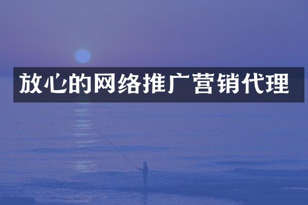 放心的网络推广营销代理