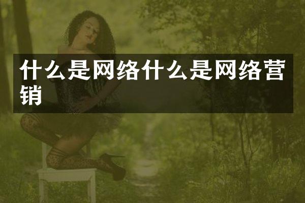 什么是网络什么是网络营销