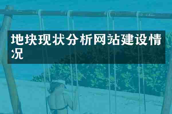地块现状分析网站建设情况