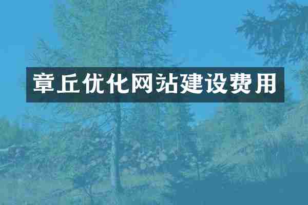 章丘优化网站建设费用