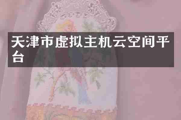 天津市虚拟主机云空间平台