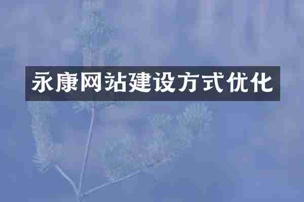 永康网站建设方式优化