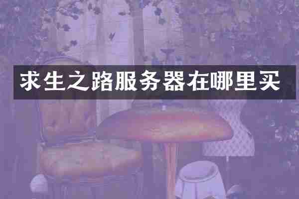 求生之路服务器在哪里买
