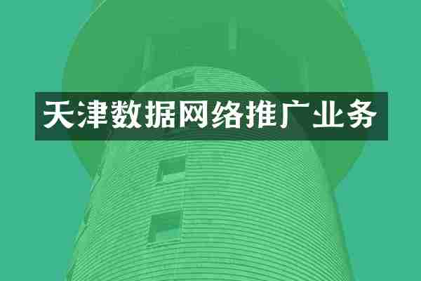 天津数据网络推广业务